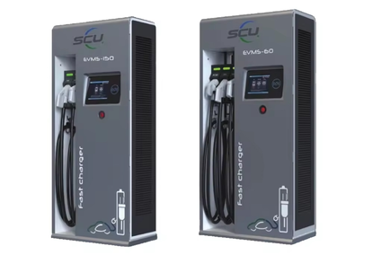 SCU charging station with two pistols for a bus, 60 kW