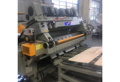 Production line for the manufacture of white melamine plywood