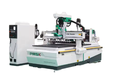 CNC machine with automatic loading and marking