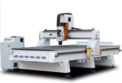 Metal CNC Router with automatic tool change