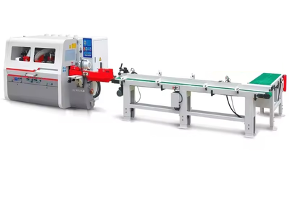 Wood planing machine, four-sided planer