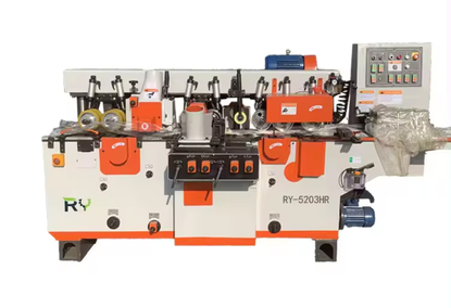 Jointer machine for woodworking and manufacture of wooden floors