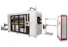 Plastic Recycling Machine and Plastic Cups and Plates Making Machine