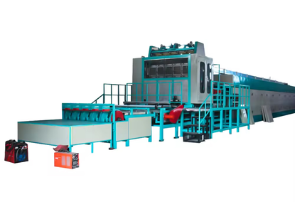 A waste recycling machine for boxes and newspapers for the production of egg trays A waste recycling machine for boxes and newspapers for the production of egg trays