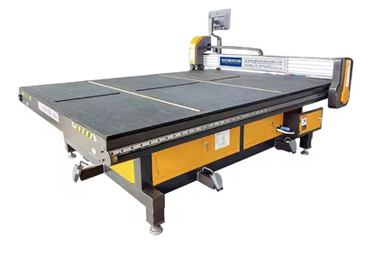 Fully automatic glass cutting table