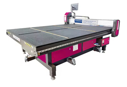 Fully automatic glass cutting table
