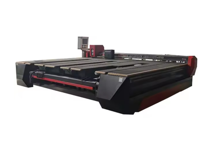Automatic Glass cutting Line of Any shape with a flat table for loading, cutting and Separating floating Glass