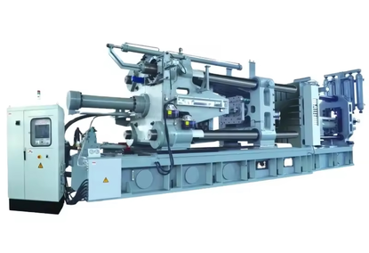 Casting machine with servo motor