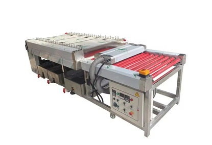 Automatic Horizontal Glass Cleaning and Drying Machine for Doors and Windows