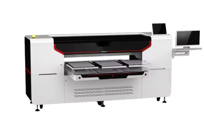 Digital printer for printing on colored fabric Digital printer for printing on colored fabric