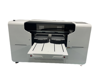 Digital printer for printing on colored fabric Digital printer for printing on colored fabric
